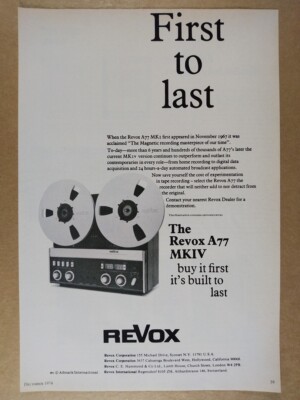 Revox A77 Cache Tete • EUR 69,00 - FR
