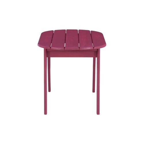 Linon Home Decor Coffee Table 18.11"x35.24"x18.11" Adirondack Red Rectangle - Picture 4 of 4