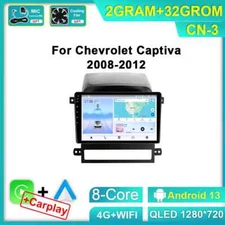 For Chevrolet Captiva 2008-2012 CarPlay Car Radio GPS Multimedia Player Screen