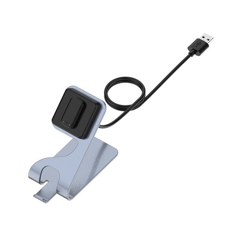 Chargeur de Montre en Aluminium Support de Charge Charge pour Fitbit Luxe /Charge 5 6 Tracker - Photo 3 sur 17