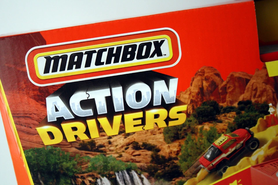 RARE 2021 MATCHBOX ACTION DRIVERS CANYON ADVENTURE PLAYSET NEW SEALED ! - Image 3 of 4
