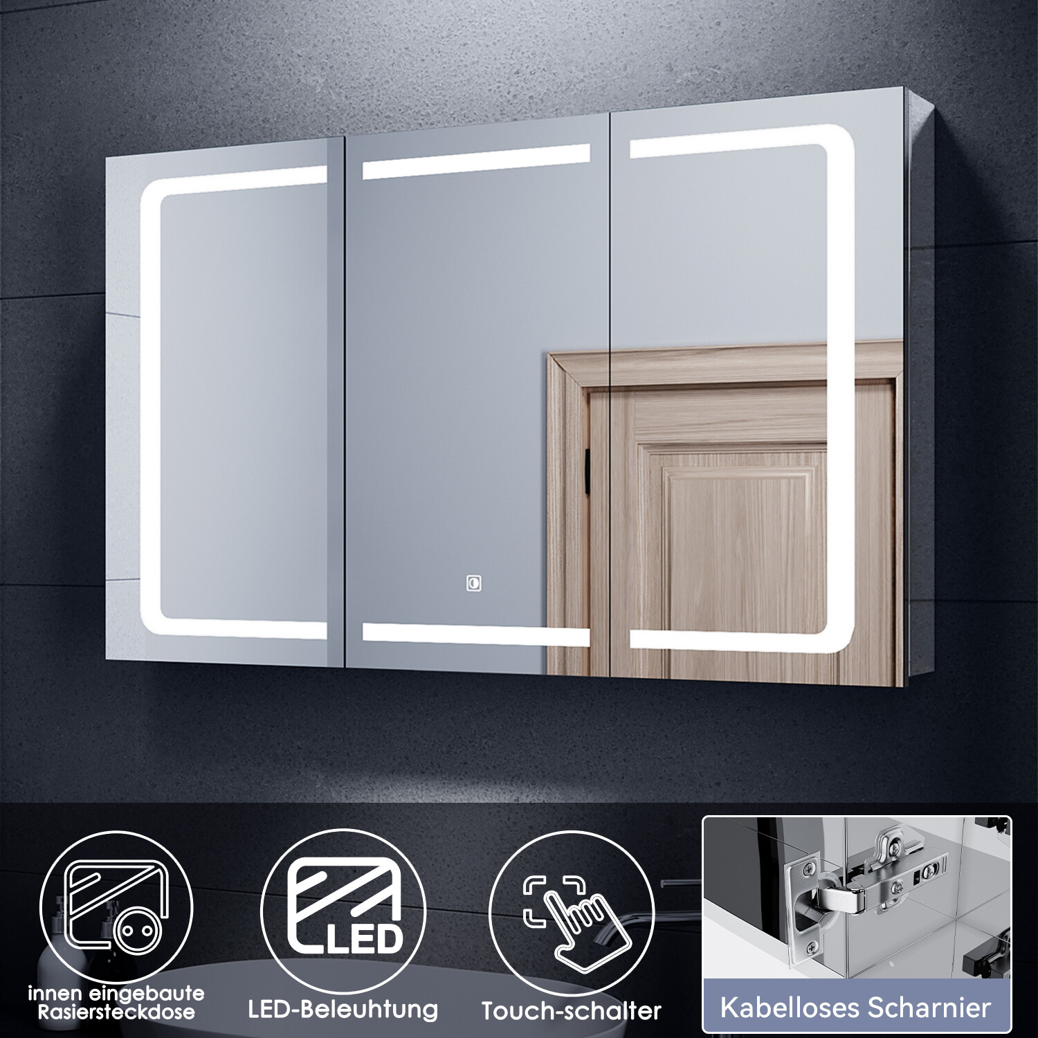 Spiegelschrank Led Touch