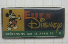 MiCKEY MOUSE / EURO DISNEY ERÖFFNUNG 1992 ..................... Comic-Pin (Ka5)