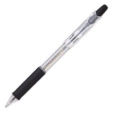 BK93-A Pentel RSVP RT Ballpoint Pen, Black Ink, Medium Point, Pack of 12