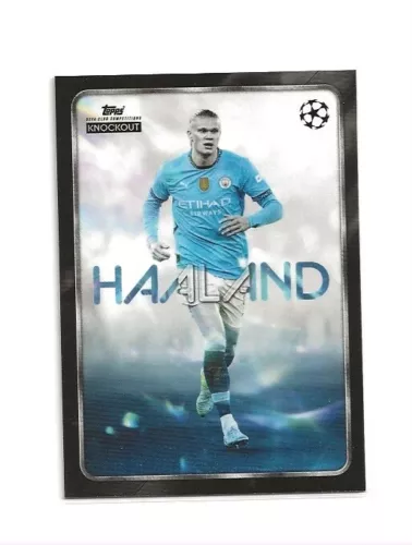 2024-25 TOPPS UCC KNOCKOUT SOCCER ERLING HAALAND STAR PLAYER MANCHESTER CITY