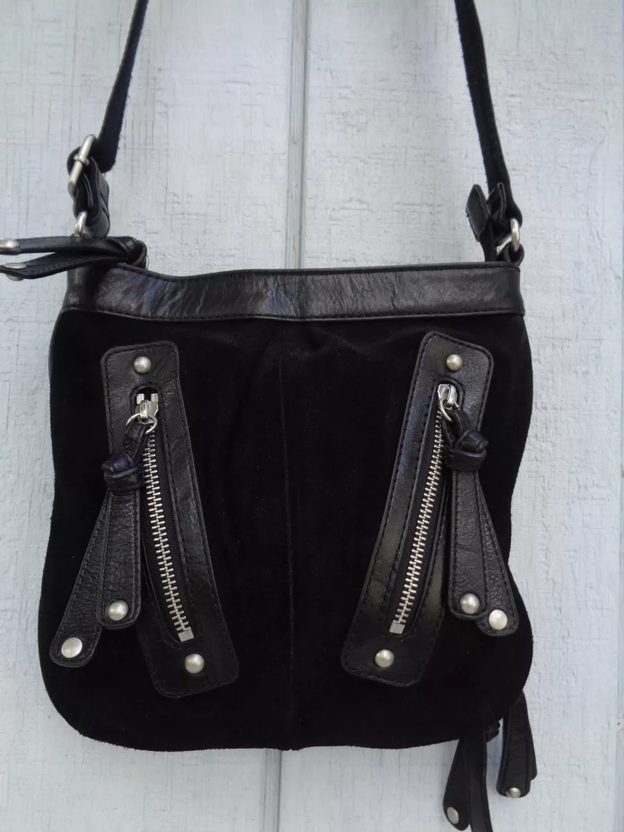 AUDRI SHOULDER BAG BLACK LEATHER