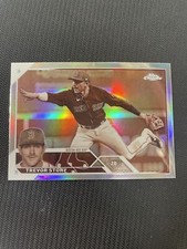 AY07) 2023 Topps Chrome TREVOR STORY #23 Refractor Boston Red Sox 