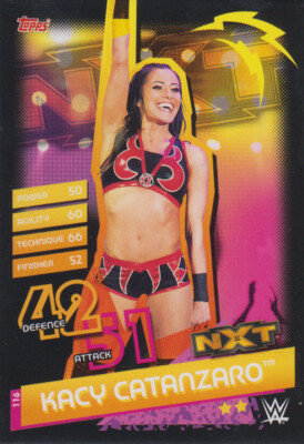 Karte 116 - Kacy Catanzaro - NXT - Slam Attax Reloaded (2020)