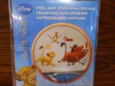NEW Disney Lion King Peel and Stick 17 PC Wall Decals RoomMates RMK1922