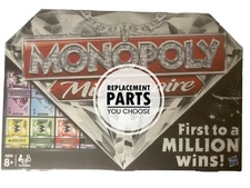Monopoly Millionaire Board Game 2012 REPLACEMENT PARTS PiECES YOU CHOOSE