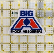 Vintage Big A Auto Parts Iron On Patch Shock Absorbers Car Parts Patches