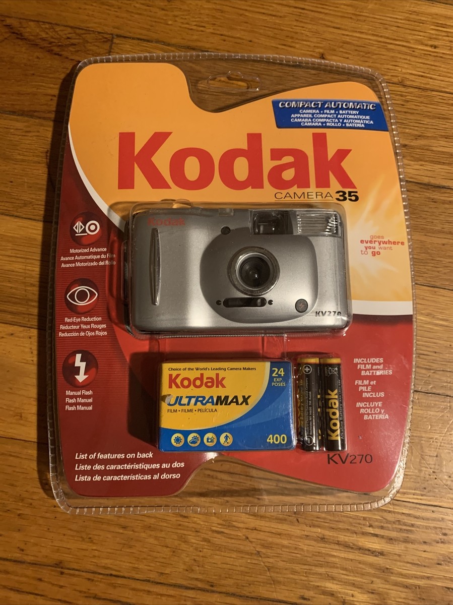 Kodak KV270 35mm Compact Motorize Automatic Camera with Ultramax