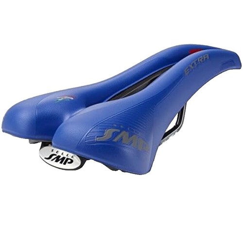 Selle SMP Pro Fahrradsattel – Blau, Für Trekking, MTB & City-Bikes, Mit Komfortpolsterung