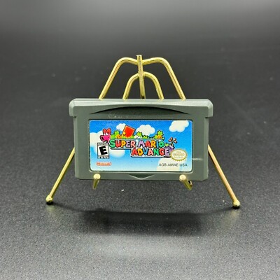 Super Mario Advance 2001 (Nintendo GBA) Authentic Tested Saves Deep Cleaned
