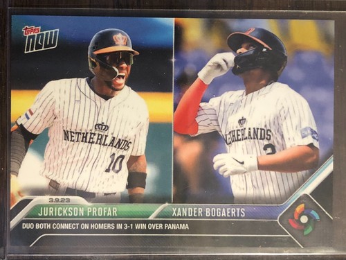 2023 Topps Now WBC-7 Jurickson Profar / Xander Bogaerts