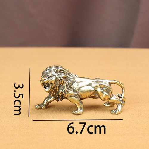 Brass Figurine Statue Miniature Ornament Animal Figurines Home Office Decor US - Picture 29 of 116