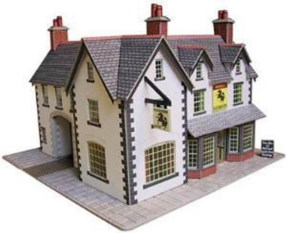 Metcalfe PO228 Coaching Inn Card Kit OO/HO Gauge