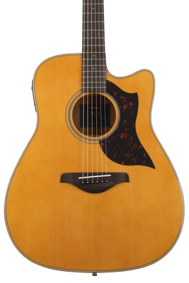 Yamaha A1M Dreadnought Cutaway - Vintage Natural
