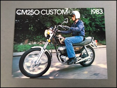 ホンダ cm250 1983 Honda CM250 Custom CM250C Bike Motorcycle Original Sales