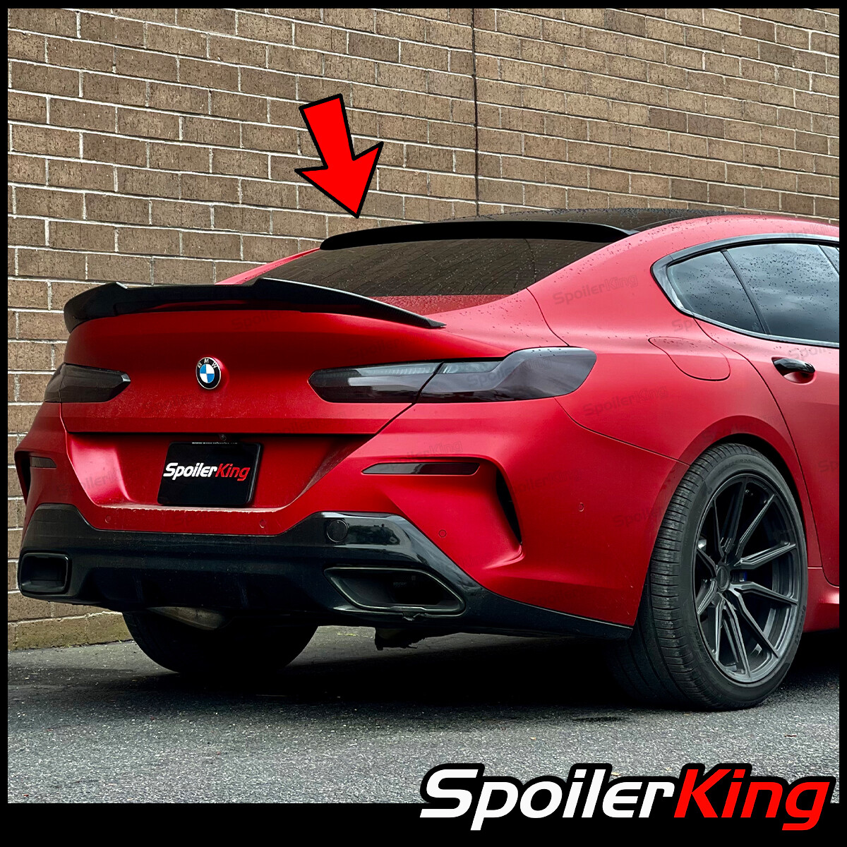 Rear Window Spoiler Fits BMW 8 series Gran Coupe 2020-2026