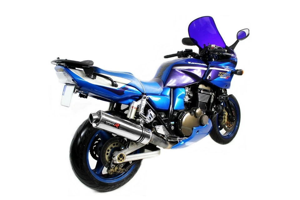 Silenciador de escape DOMINATOR REDONDO KAWASAKI ZRX 1200 S 01-07 + DB KILLER Foto 3 de 4