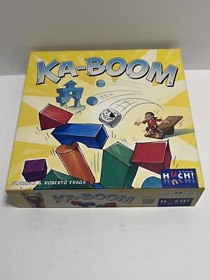 Ka-Boom Dexterity Board Game by Huch! & Friends 2013 - Complete
