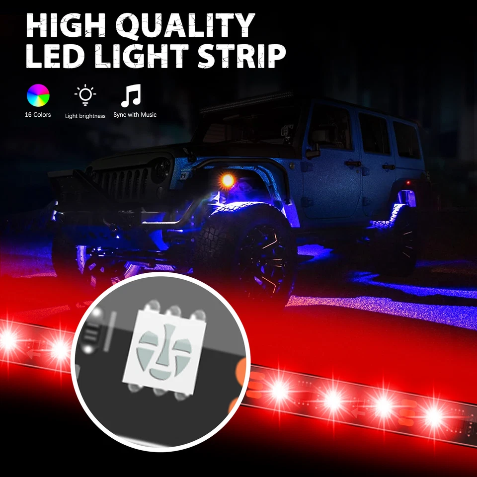 Lámpara de tira de humo para automóvil LED RGB luz de neón para Mercedes-Benz W204 CLA250 Foto 4 de 4