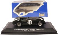 Jaguar XK120 C #18 1953 1:43 Ixo Le Mans Sieger Miniaturauto GrüN