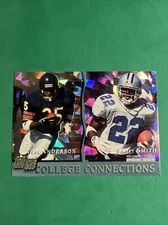1993 PRO SET COLLEGE CONNECTIONS #CC3 EMMITT SMITH Neal Anderson~ FLORIDA GATORS
