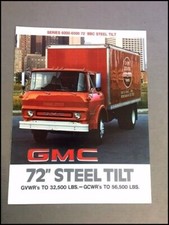 1977 Gmc 72 Steel Tilt 6000 6500 Truck Vintage Sales Brochure Folder 1977 Gmc 72 Steel Tilt 6000 6500 Truck Vintage Sales Brochure Folder