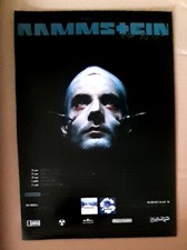 Publicité advert album concert advertising RAMMSTEIN 1998 tournée française