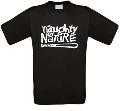 Naughty By Nature T-Shirt Rap Hip Hop Toutes Tailles NEUF - Photo 1/4