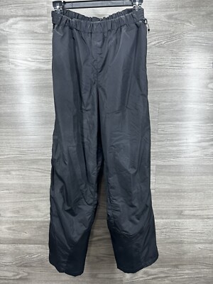 Snowsuit Ski Wear Rei Boys Snow Pants ALPINE DESIGN BLACK NYLON