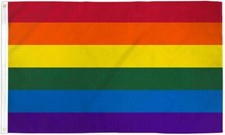 Rainbow Flag 2x3 LGBTQIA Gay Pride Rainbow Pride Flag Rainbow House Flag LGBT