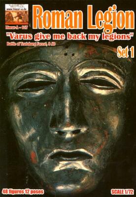 Linear B Models 1/72 ROMAN LEGION ''Varus Give Me Back My Legions'' Figure Set #1