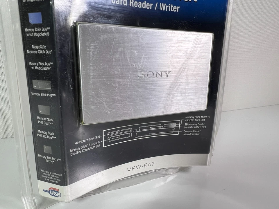Sony 21-in-1 External Multi-Card Multi-Format Reader / Writer MRW-EA7 * NEW! - Image 2 of 4