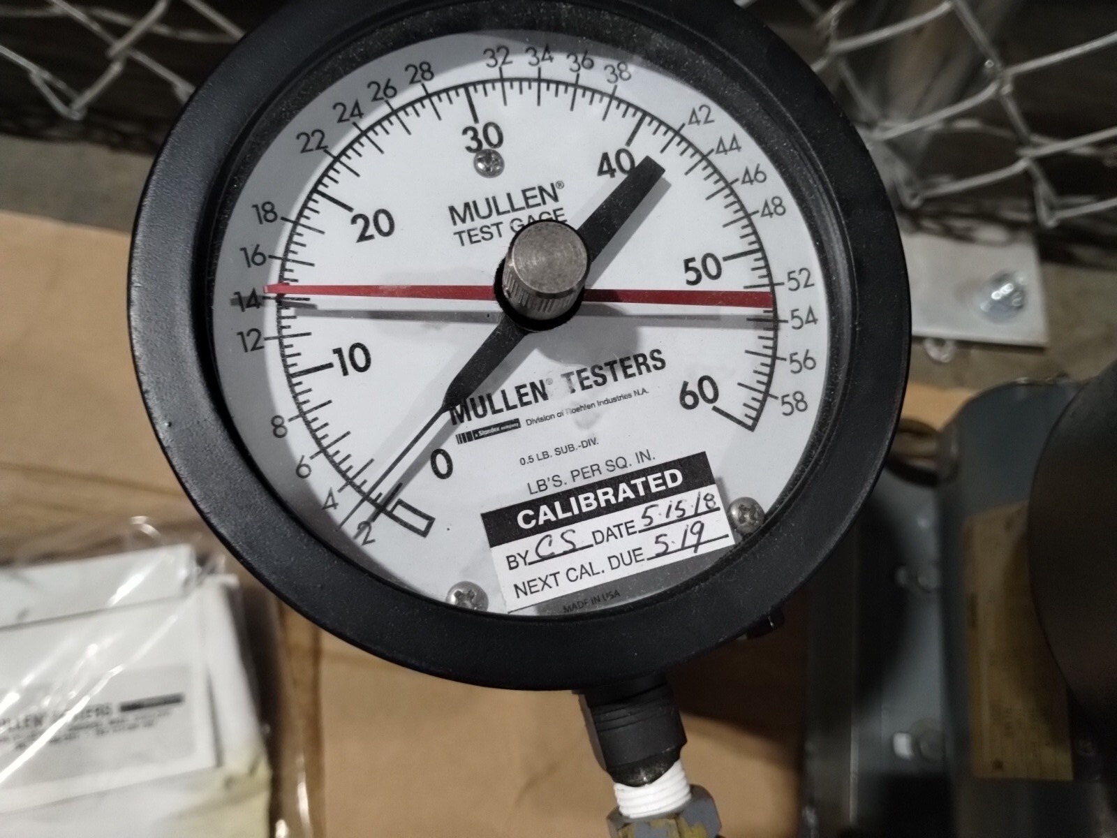 Mullen Model C Hydraulic Burst Strength Tester200 Psi Capacity eBay