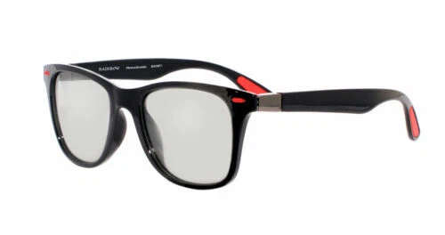 Lunettes de soleil carrés gris pour homme