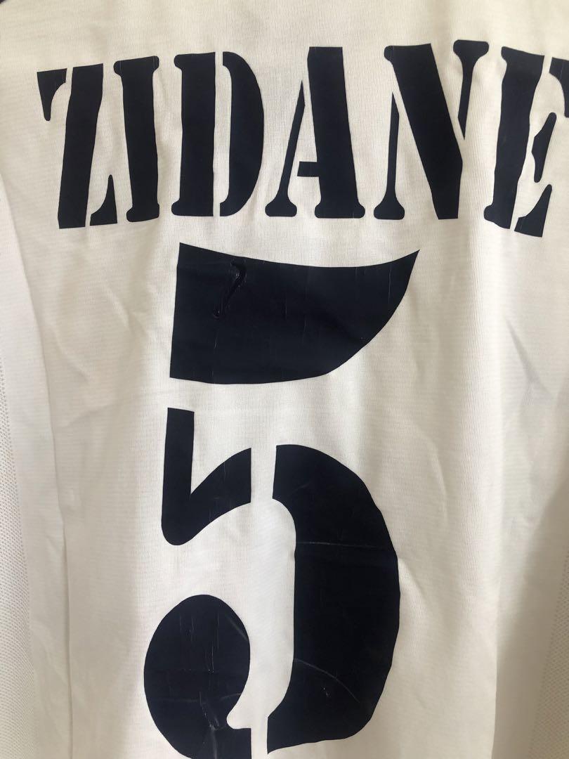 Vintage Zidane Real Madrid 02/03 Size M adidas Long Sleeve