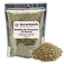 Savorsatch Herbs of Provence Herbes De Provence - 10Oz Resealable Pouch, Fresh a