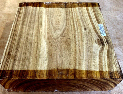 ONE EXOTIC KILN DRIED CANARYWOOD BOWL BLANK TURNING WOOD LUMBER 8'' X 8'' X 3''