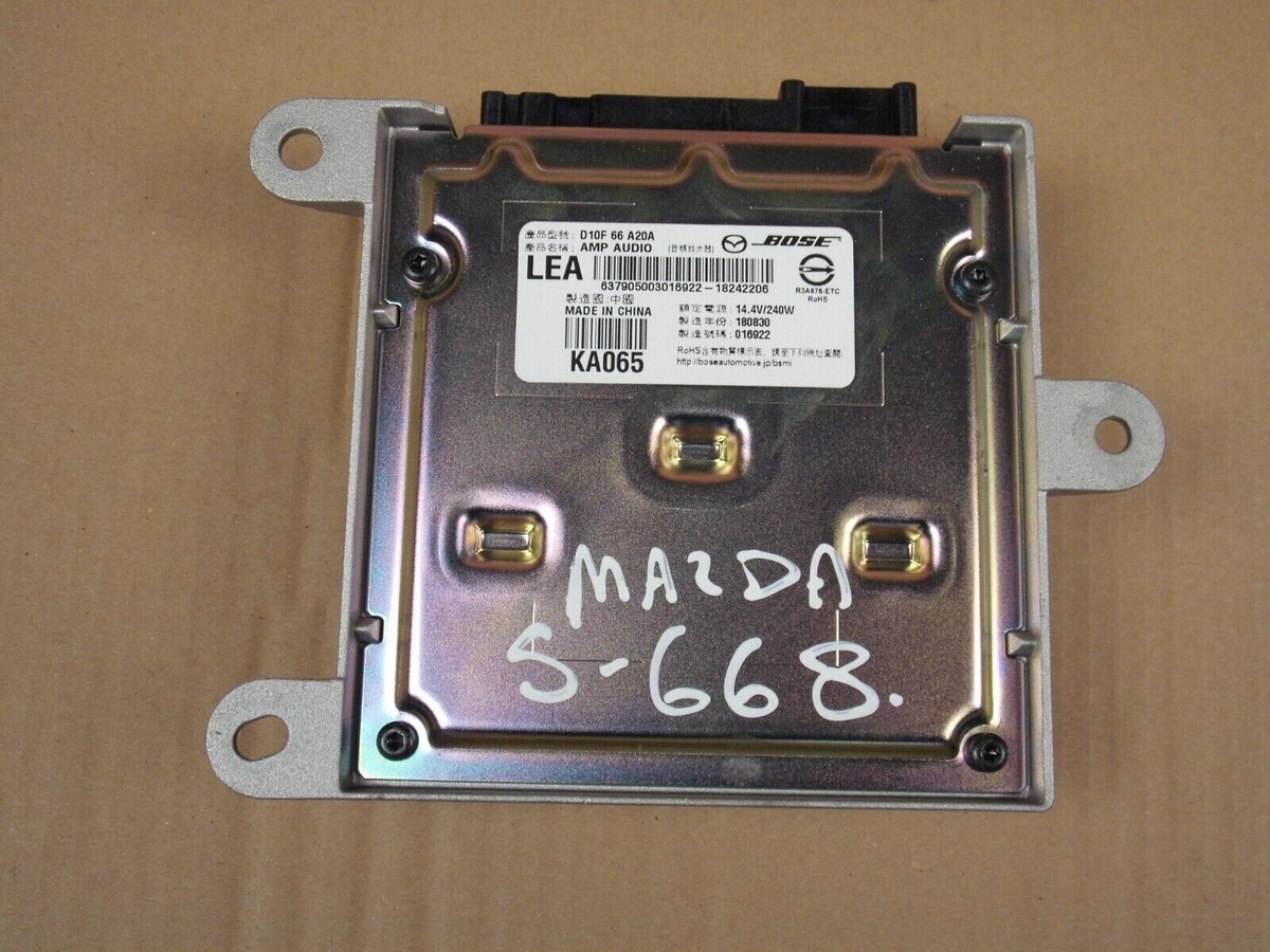 マツダ Bose KD46 66 A20A カーアンプ Mazda CX-3 audio amplifier BOSE D10F66A20A * | eBay