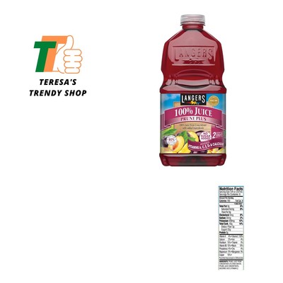 Juice, Prune Plus, 64 Fluid Ounce Pack of 8