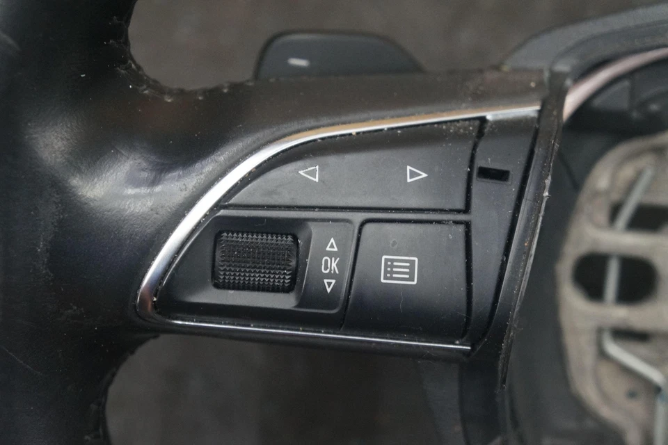 Volante multifunción conductor negro 4h0419091tinu OEM Audi A8 2011-18 S8 Foto 3 de 4