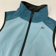 L.L. Bean Zip Up Vest Blue Pockets Outerwear Women’s Medium