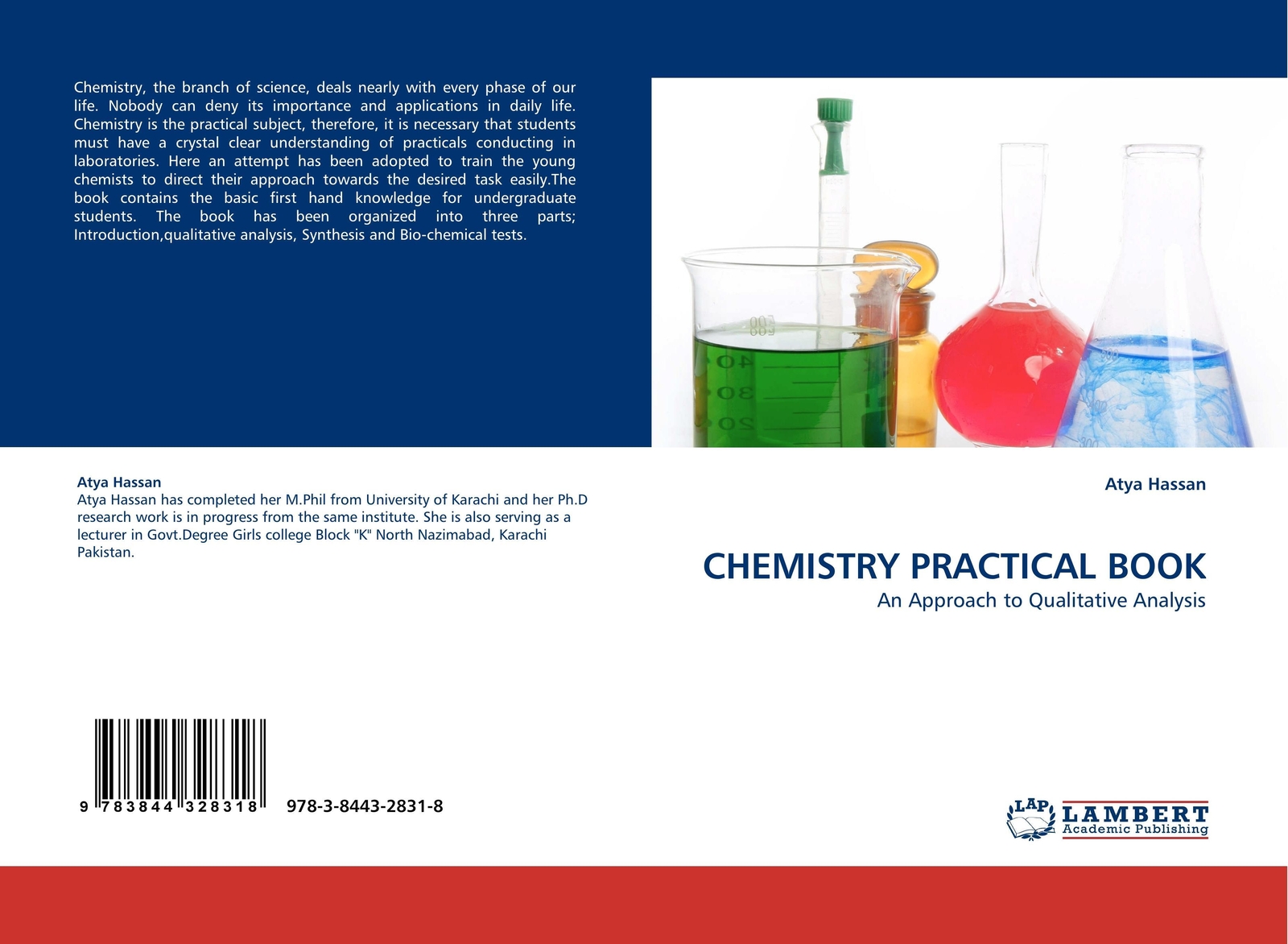 Thumbnail - Chemistry Practical Book | An Approach To Qualitative Analysis | Atya