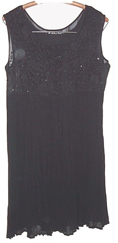 Women's Empire Waist Black Lace Lined Dress, Size 3XL | eBay