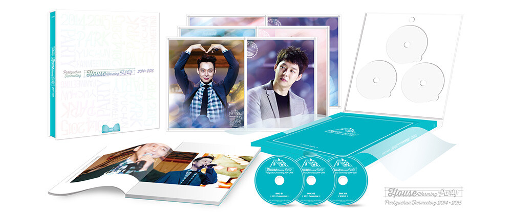 パクユチョン house warming party fanmeeting Park Yu Chun Fanmeeting House Warming Party 2014-2015 3DVD