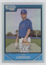 2007 Bowman Chrome Prospects Refractor 304/500 Spike Lundberg #BC81 fm0
