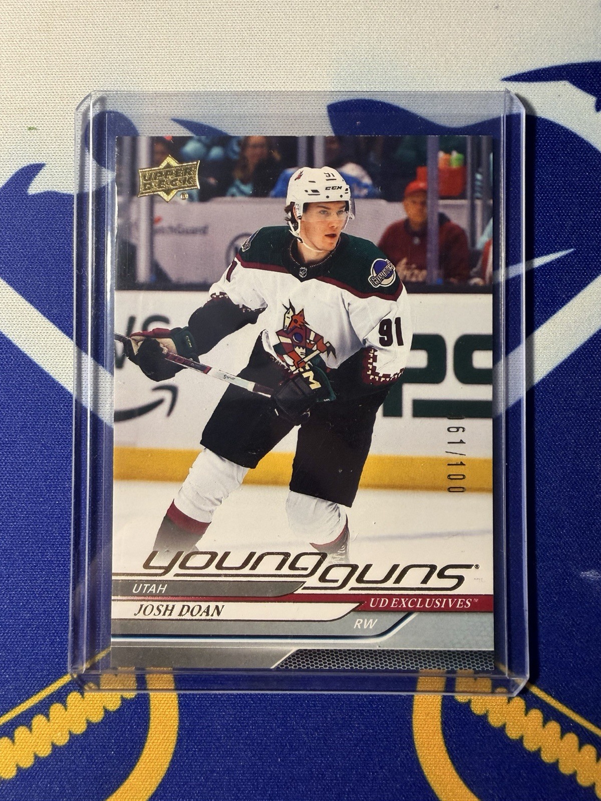 2024-25 Upper Deck Series 1 - Young Guns Josh Doan #233 Exclusives /100 (RC)